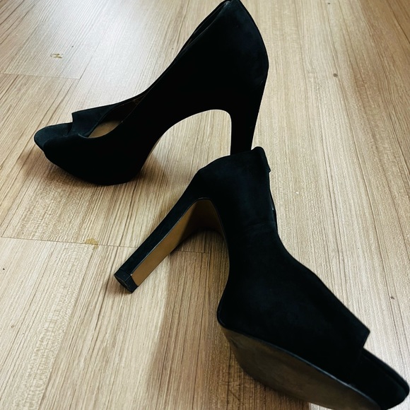 Mango Platform Peep-toe Stilettos Heels - Picture 10 of 10